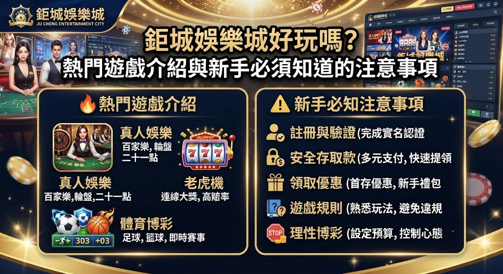 熱門遊戲介紹與新手必須知道的注意事項